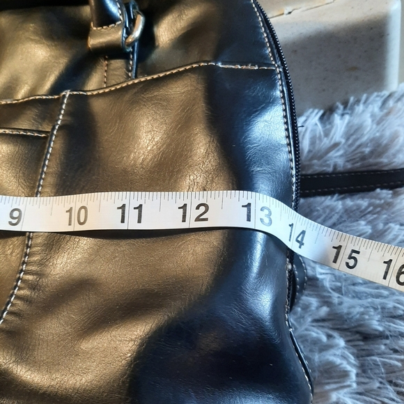 GIANI BERNINI Black Faux Leather Purse - Picture 7 of 16